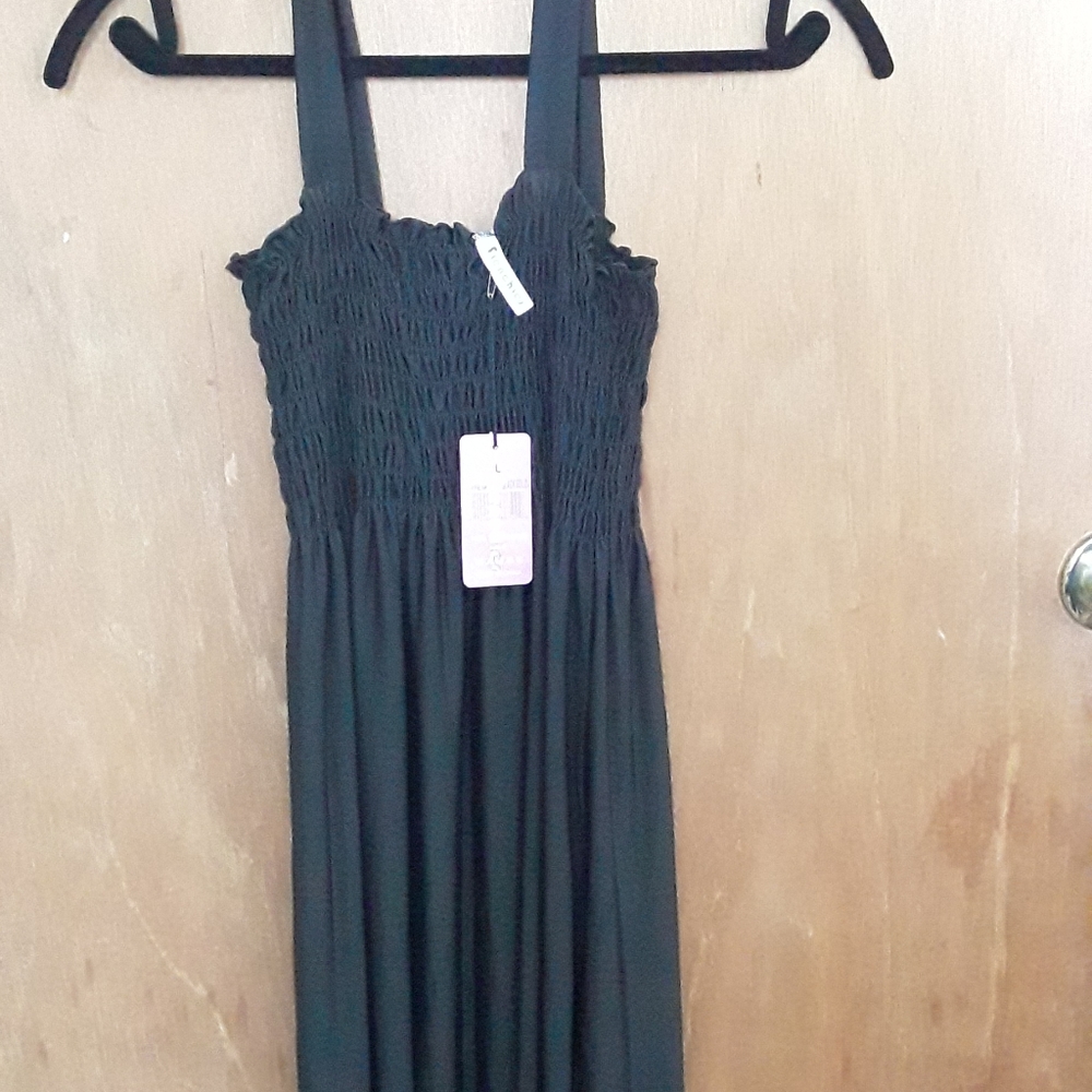 FRENCHIES Black Women's Dress Size L
